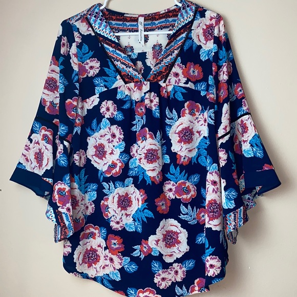 NY Collection Tops - Floral Top